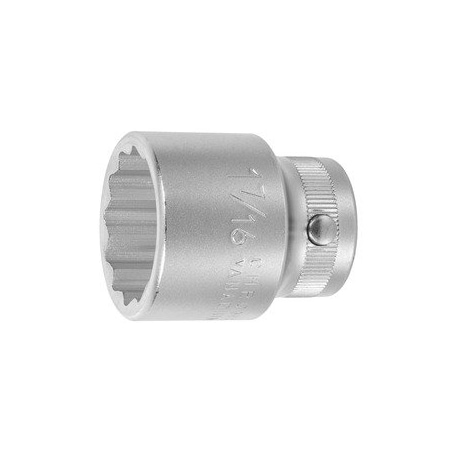 Holex 3/4 inch Drive Socket, 12 pt, 1-7/16 inch 644602 1.7/16